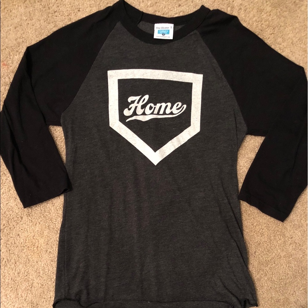 Baseball Home plate Raglan